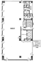 曙杉館 ワンルームの間取図画像