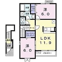 長野県佐久市野沢（賃貸アパート2LDK・2階・58.80㎡） その2