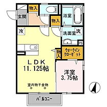 ベイリービーズ  ｜ 長野県佐久市岩村田（賃貸アパート1LDK・1階・40.35㎡） その2