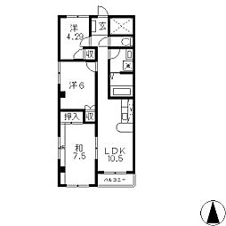 間取図画像 3LDK