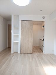 カルム古市橋 103 1階1Kのリビング/ダイニング