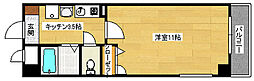 十日市森野ビル 1Kの間取図画像