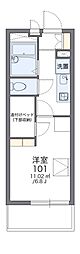 レオパレスプラスアルファ吉島 1Kの間取図画像
