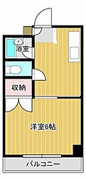LaGrace壱番館 1Kの間取図画像