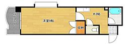ジュネスヤマシロ 1Kの間取図画像