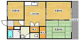 ソフィアコート古江西町 3DKの間取図画像