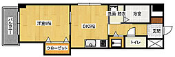 カルフール緑井 1DKの間取図画像