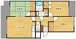 高須シティハウス 3LDKの間取図画像
