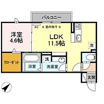 ＯＴＴ’ｓ豊栄  ｜ 愛知県豊川市豊栄町（賃貸アパート1LDK・3階・41.02㎡） その2