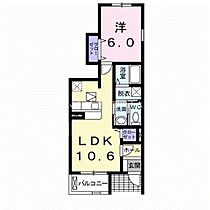 リバーフィールド  ｜ 愛知県豊川市御津町御馬西（賃貸アパート1LDK・1階・40.06㎡） その2