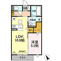 オッツ一宮  ｜ 愛知県豊川市一宮町泉（賃貸アパート1LDK・1階・41.53㎡） その2