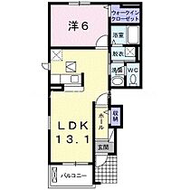 ラフレシールI  ｜ 愛知県豊川市御津町御馬東（賃貸アパート1LDK・1階・45.39㎡） その2