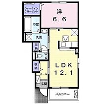 蔵林　ZOURIN  ｜ 愛知県豊川市蔵子5丁目（賃貸アパート1LDK・1階・48.35㎡） その2