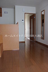 レオパレスティアラ 1階1Kのリビング/ダイニング