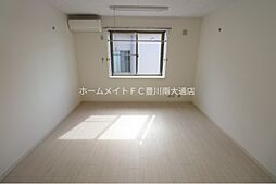 ミューズイン平尾 2階ワンルームのリビング/ダイニング