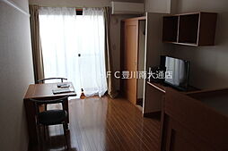 レオパレス上ノ蔵 1階1Kのリビング/ダイニング