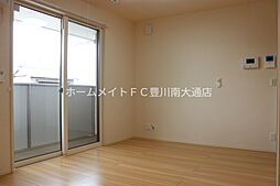 サンハイム野路 2階2LDKのリビング/ダイニング