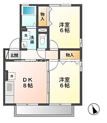 🉐敷金礼金0円！🉐アムール財木屋　Ｂ