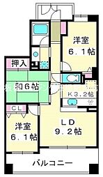 間取図画像 2SLDK