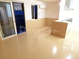 JR総武線 西船橋駅 徒歩10分の賃貸アパート 1階1LDKのリビング/ダイニング