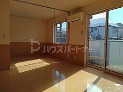 JR総武線 津田沼駅 徒歩15分の賃貸アパート 1階2LDKのリビング/ダイニング