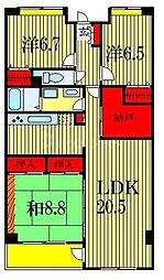 間取図画像 3LDK