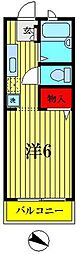 間取図画像 1K