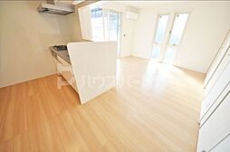 クラール獨協 1階ワンルームのリビング/ダイニング