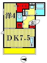 間取図画像 1DK