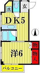 間取図画像 1DK
