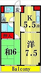 ラドリージョ 2Kの間取図画像