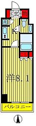 PratiqueCube 1Kの間取図画像