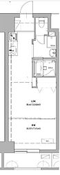 NK氷川マンション 1LDKの間取図画像