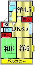 若葉マンション 3階/-