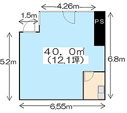 リリオ弐番館の間取図画像