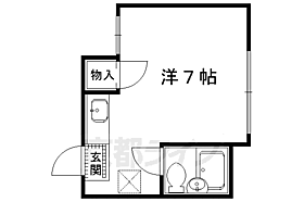 京都府京都市左京区下鴨高木町（賃貸マンション1K・2階・18.00㎡） その2