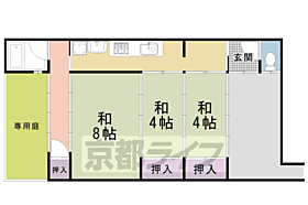 弁天町貸家 - ｜ 京都府京都市上京区弁天町（賃貸テラスハウス3K・--・55.00㎡） その2