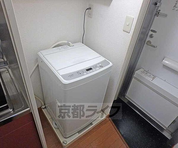 画像11:洗濯機置き場です。