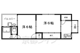 みやしき荘　第一・第二・第三 2-1-1 ｜ 京都府京都市北区平野上柳町（賃貸アパート2K・1階・30.00㎡） その2