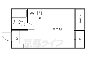 京都府京都市左京区高野竹屋町（賃貸マンション1R・3階・18.00㎡） その2