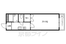 京都府京都市左京区北白川瀬ノ内町（賃貸マンション1K・1階・19.00㎡） その2