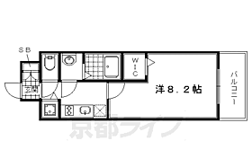 京都府京都市左京区一乗寺東杉ノ宮町（賃貸マンション1K・3階・25.81㎡） その2