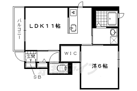 グランシード等寺院 101 ｜ 京都府京都市北区等持院南町（賃貸アパート1LDK・1階・45.58㎡） その2