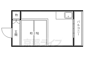 京都府京都市左京区田中高原町（賃貸アパート1K・1階・10.00㎡） その2