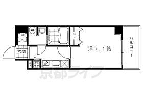 京都府京都市中京区清水町（賃貸マンション1K・6階・25.55㎡） その2