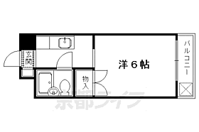 京都府京都市左京区田中上古川町（賃貸マンション1K・1階・18.00㎡） その2