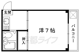 ハイツタケウチ 202 ｜ 京都府京都市北区等持院西町（賃貸マンション1K・2階・22.70㎡） その2