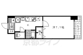 クラウンハイム京都北大路 705 ｜ 京都府京都市北区紫野西御所田町（賃貸マンション1K・7階・25.42㎡） その2