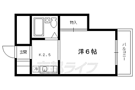 京都府京都市左京区北白川仕伏町（賃貸マンション1K・1階・18.42㎡） その2