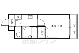 京都府京都市北区上賀茂向縄手町（賃貸マンション1K・1階・20.01㎡） その2